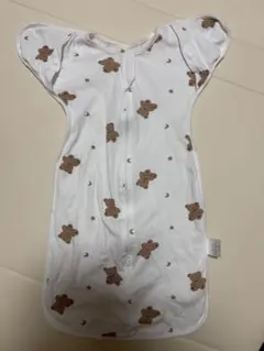 スワドル Mサイズ クマ　手出し可能　春秋冬