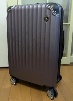 【使用1回のみ・美品・カバー付き】60L スーツケース　　拡張機能