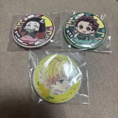 鬼滅の刃 缶バッジ 炭治郎 禰豆子 善逸