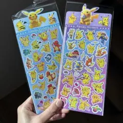 ピカチュウ　ポケモン　ホログラムシール