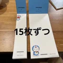 GUCCI コラボ ドラえもん メモ 各15枚ずつ（メモ帳のみ）