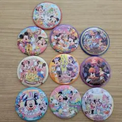 ディズニー 缶バッジ 2015〜2017 まとめ