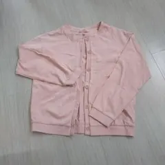 UNIQLO キッズ カーディガン 130 ピンク