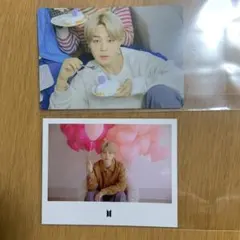 BTS釜山コン インスタントフォト＆ミニフォト 2枚セット Jimin