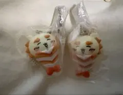 【2点セット】ちいかわ　シーサー　寿司　フィギュアキーホルダー　ガチャ