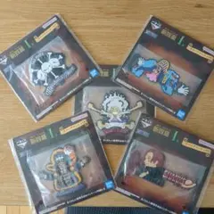 【新品未開封】ワンピース　一番くじ　新四皇　ラバーアソート５種