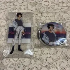 名探偵コナン　セガくじ　世良真純　アクリルスタンド　缶バッジ