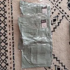 ワークパンツ XL ライトグリーン 2枚セット