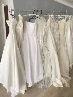ホワイトウェディングドレス まとめ売り　セット
