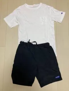 【値下げ】Tシャツとショートパンツのセット　Mのサムネイル