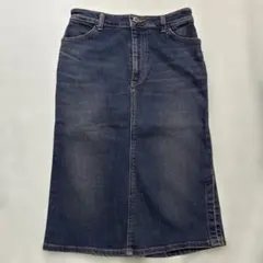 【SOMETHING】ダークデニム ミディ丈 デニムスカートのサムネイル