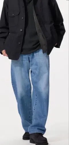 UNIQLOバギージーンズ