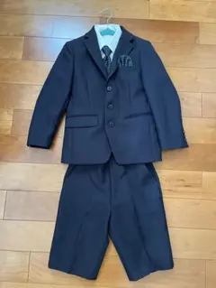 男の子フォーマルスーツ5点セット　ネイビー　120cm Oliver House