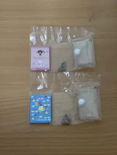 サンリオキャラクターズ　豆ガシャ本　プロフィール帳　ウサハナ＆シュガーバニーズ