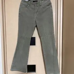 コーデュロイ セミフレアパンツ