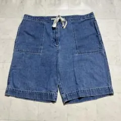 90s Ralph Lauren ポロラルフローレン デニムショーツ ベイカー