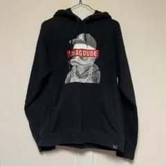 B ONE SOUL SWAGDUDE ブラックパーカー Sサイズ