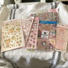 キャラクターシールセット サンリオ　キキララ　マイメロディ