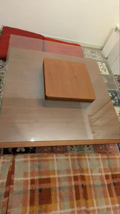 ガラス　センターテーブル　家具