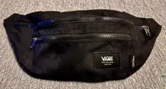 VANS ボディバッグ・ウエストポーチ ブラック　コーデュラ生地