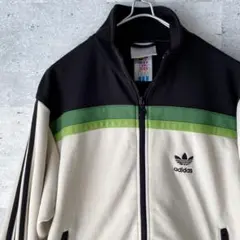 希少美品✨️adidas 90s トラックジャケット 銀タグ ホワイト M