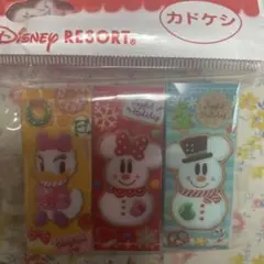 東京ディズニーリゾート カドケシ 消しゴム3個セットのサムネイル