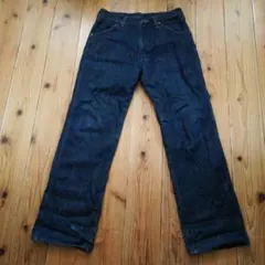 ７５様専用　Wrangler ストレートデニム ダークブルー