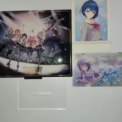 モアモアジャンプ アクリルスタンドとカードセット