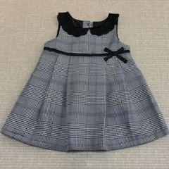 グレンチェック ワンピース フォーマル 80cmのサムネイル