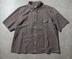 00s Mc GREGOR マクレガー c-boy 短丈 半袖チェックシャツのサムネイル