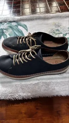 Clarks 1825 レザー カジュアルシューズ