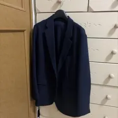 ユニクロ　感動ジャケット　ネイビー