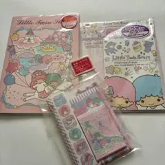 レトロ　2013年　サンリオ　キキララ　ノート　レターセット　使いかけ　おまとめ