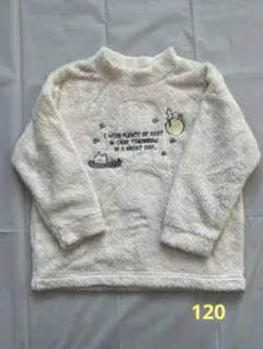 ユニクロ　スヌーピー　フリースパジャマ　120 上のみ