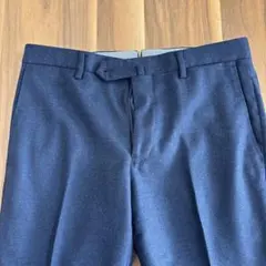 未使用　ユナイテッドアローズ　スラックス　ネイビー　46 ウール