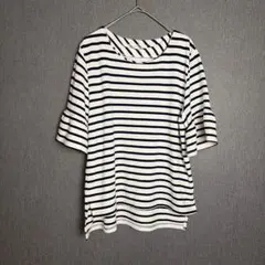 one after another NICE CLAUP ボーダーTシャツ