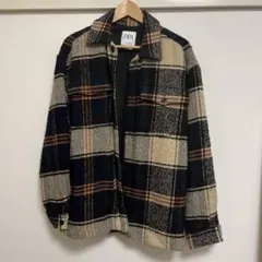 ZARA チェック柄 ジャケット Mサイズ