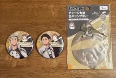 ハイキュー 木兎 赤葦 ドンキコラボ 缶バッジ
