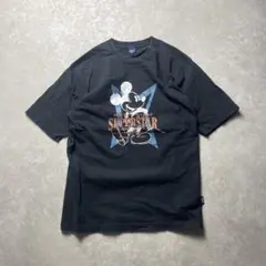 希少 レア シド ディズニー コラボ Tシャツ ブラック ミッキー V系 M