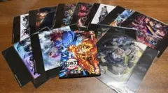 鬼滅の刃 入場者特典 クリアスタンドシアター全11種+リバイバル煉獄零巻週末値下