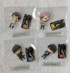 スロウダメージ　くじメイト　スタンド付きアクリルキーホルダー 4点セット