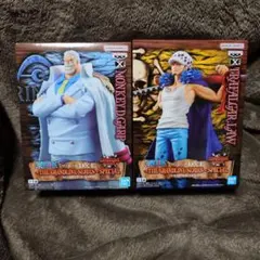 ワンピースDXF トラファルガー・ロー&モンキー・D・ガープ