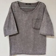 即購入可☆美品☆ヴィンテージ加工 綿100％ Lサイズ シャツのサムネイル