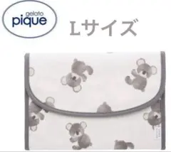 ジェラピケ　母子手帳ケース　コアラ　Lサイズ