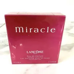 $ 【新品】ランコム ミラク　オードパルファム50ml&ボディローション50ml