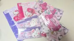 ハローキティ 一番くじ 7点 タオル ぬいぐるみ 50周年記念 キティちゃん