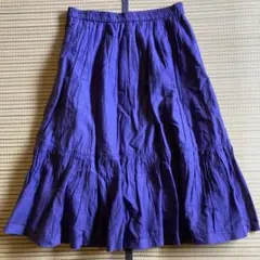niko and ... 紫 フレアスカート