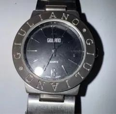 GIULIANO クォーツ ブラック腕時計