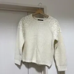 INGNI レース付きニット