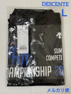 デサント インターハイ バレーボール ノースリーブ Tシャツ ブルー L